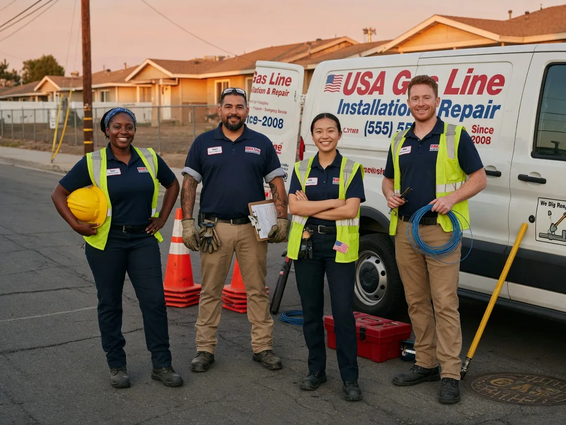 Gas Line Installation company in Worthing, SD